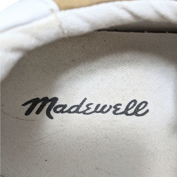 MADEWELL Retro Leather Suede Neutral Kickoff Trainer Sneakers - Picture 10 of 11
